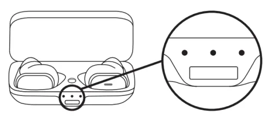 logitech Elite 85T Zone True Wireless Earbuds - CASE LIGHT INDICATOR