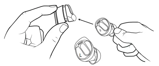 logitech Elite 85T Zone True Wireless Earbuds - REPLACE THE EARGEL 3