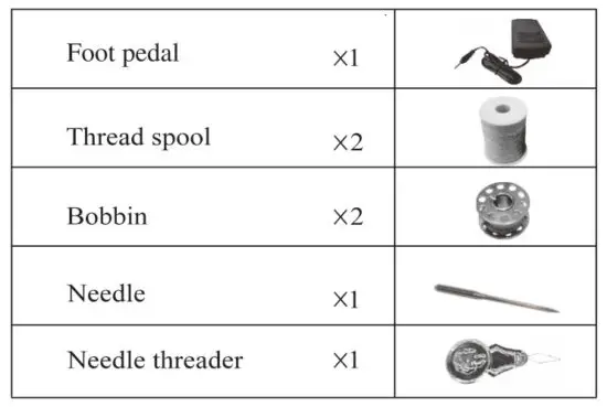 BEACON PET FHSM 505 Mini Multifunctional Household Sewing Machine - figure 1