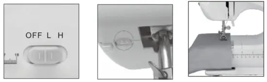 BEACON PET FHSM 505 Mini Multifunctional Household Sewing Machine - figure 14