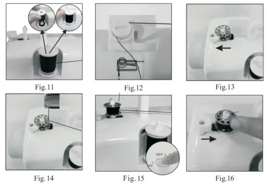 BEACON PET FHSM 505 Mini Multifunctional Household Sewing Machine - figure 15