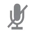 Mute microphone Icon