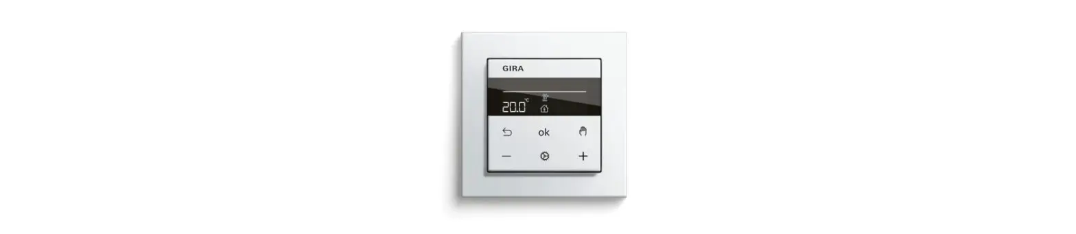 Gira System 3000 Room Temperature Controller Display Instructions Gira System 3000 Room Temperature Controller Display Instructions