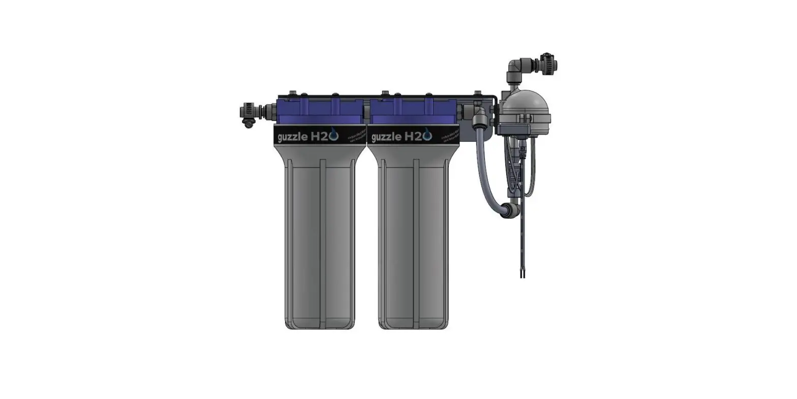 Guzzle H20 1007 Stealth 2x10 Carbon Block Filtration & Uv Purification Instruction Manual