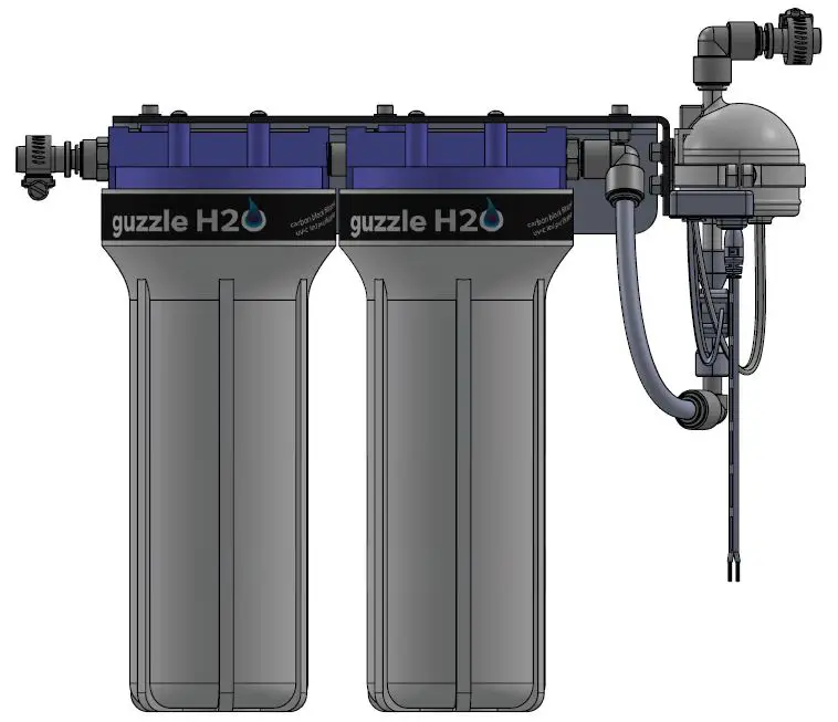 guzzle-H20-1007-STEALTH-2X10-Carbon-Block-Filtration-&amp-UV-Purification-product