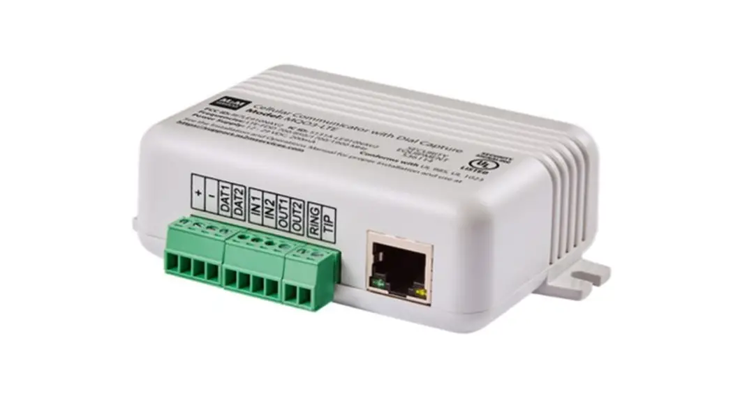 M2m Mq03-lte-m-en54 Commercial Fire Alarm Communicator With Dial Capture Interface Instruction Manual