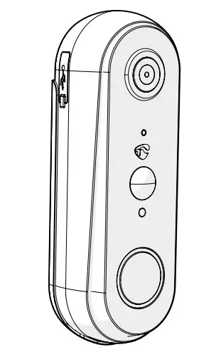 nedis Rechargeable Video Doorbell