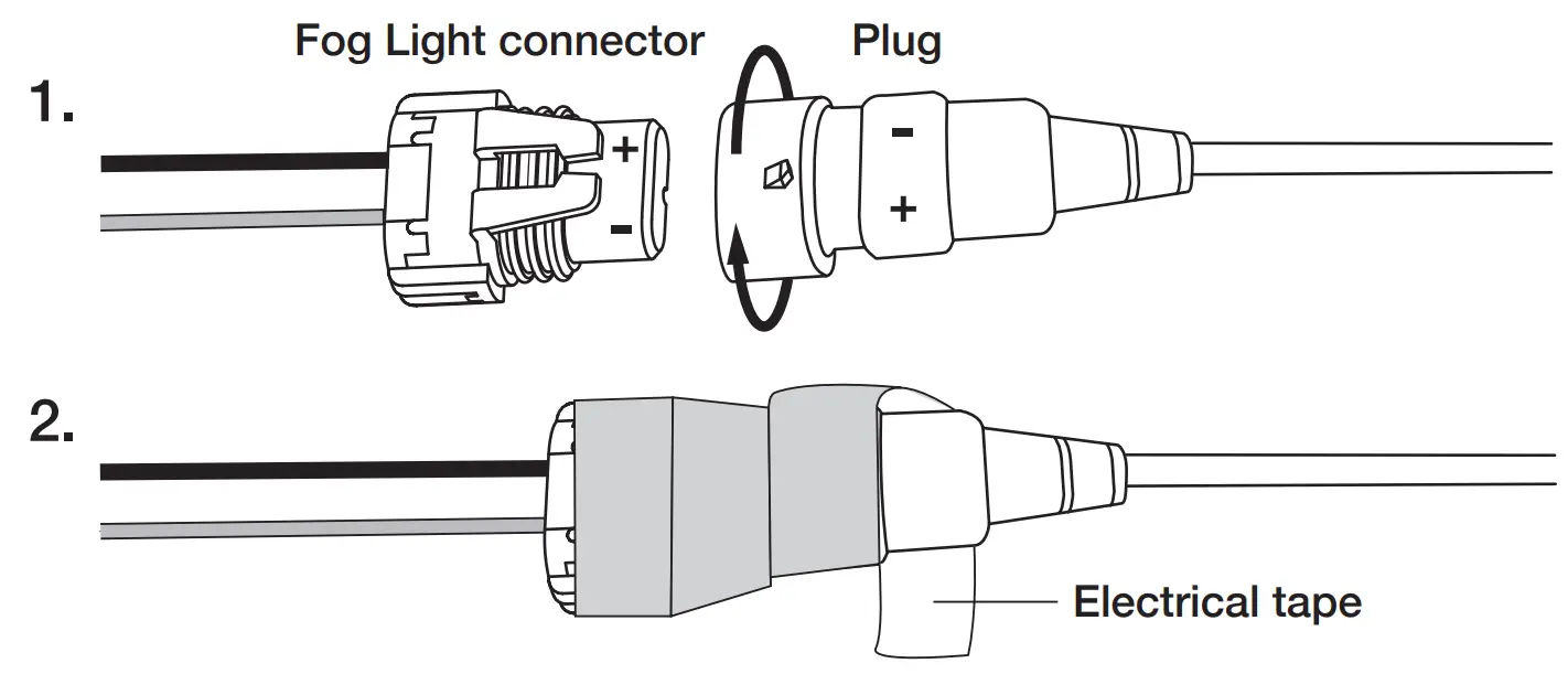 Types S Auto LM57848 LED 9004 FOG LIGHT Kits for car fig 1
