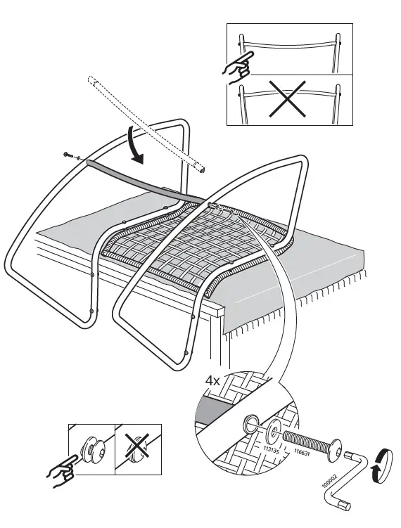 IKEA GUBBON Rocking Chair fig 3