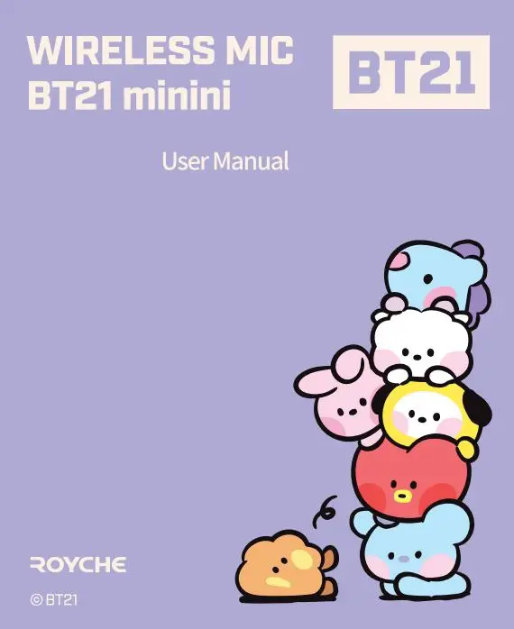 ROYCHE BT21 Minini Bluetooth Microphone Speaker User Manual