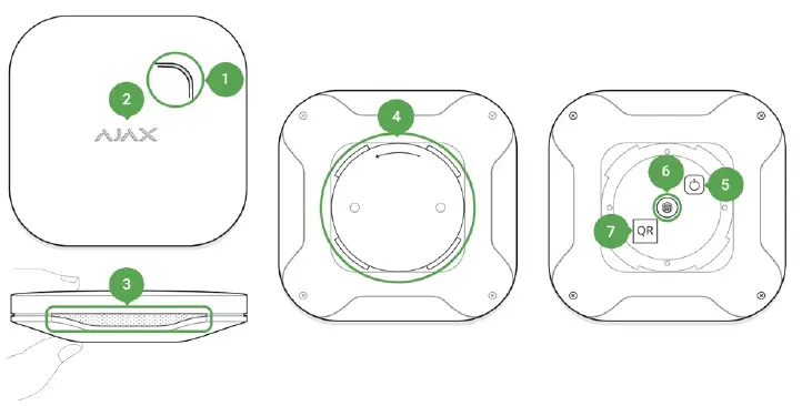 AJAX-8219-FireProtect-Wireless-Fire-Detector-1