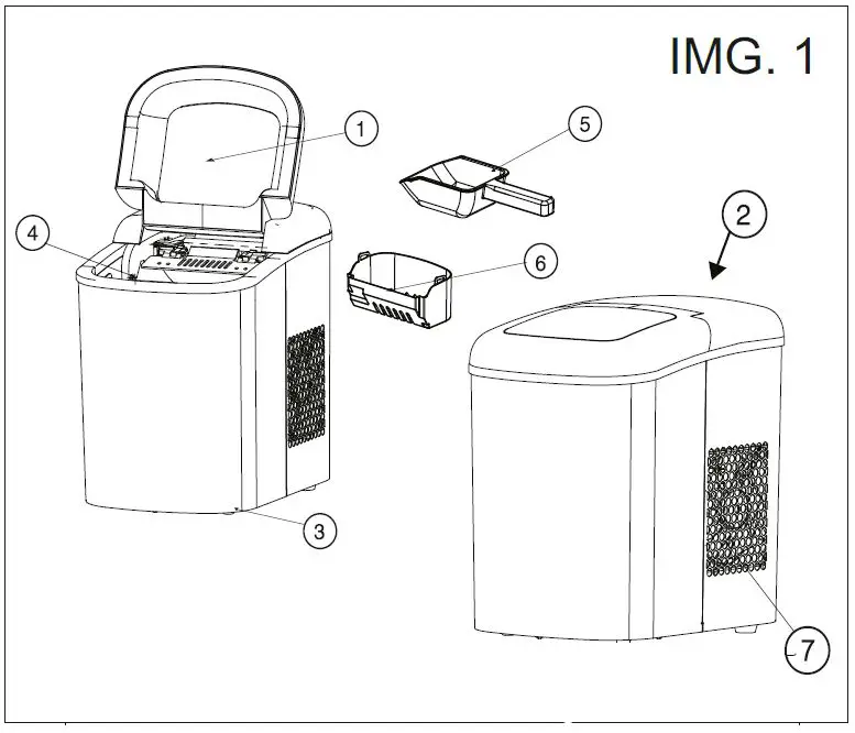 ADLER-AD-8082-Ice-Cube-Maker-fig-1