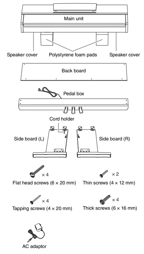 yamaha YDP 105 ARIUS DIGITAL PIANO-fig15