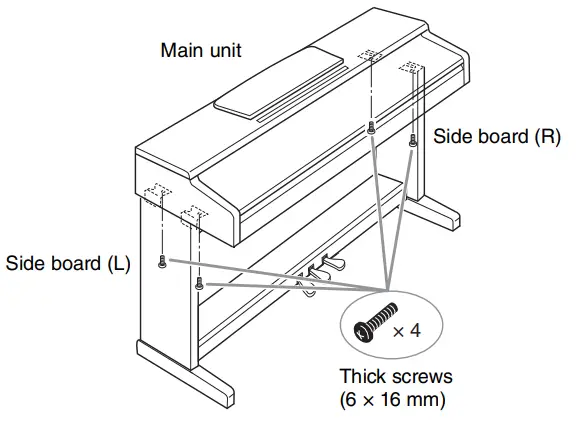 yamaha YDP 105 ARIUS DIGITAL PIANO- fig18