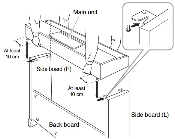 yamaha YDP 105 ARIUS DIGITAL PIANO-fig19