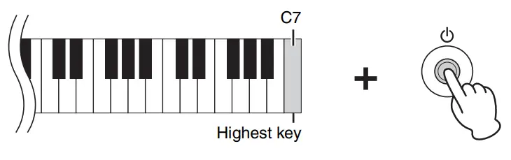 yamaha YDP 105 ARIUS DIGITAL PIANO-fig24