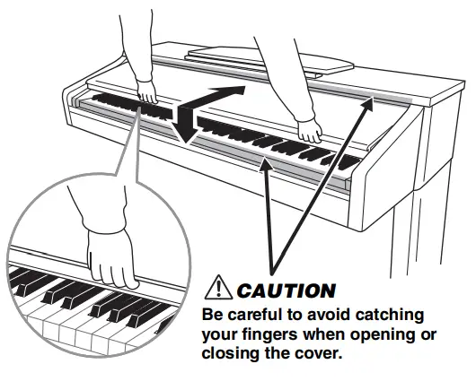 yamaha YDP 105 ARIUS DIGITAL PIANO-fig3