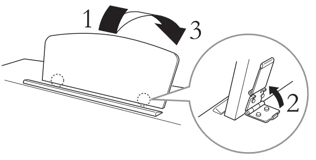 yamaha YDP 105 ARIUS DIGITAL PIANO-fig6