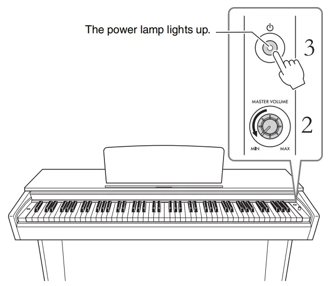 yamaha YDP 105 ARIUS DIGITAL PIANO-fig8