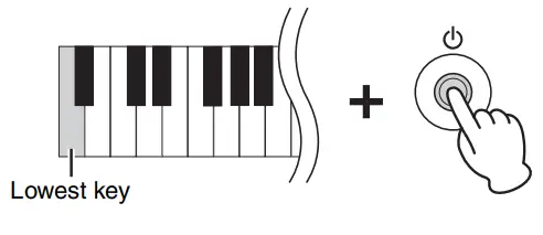 yamaha YDP 105 ARIUS DIGITAL PIANO-fig9