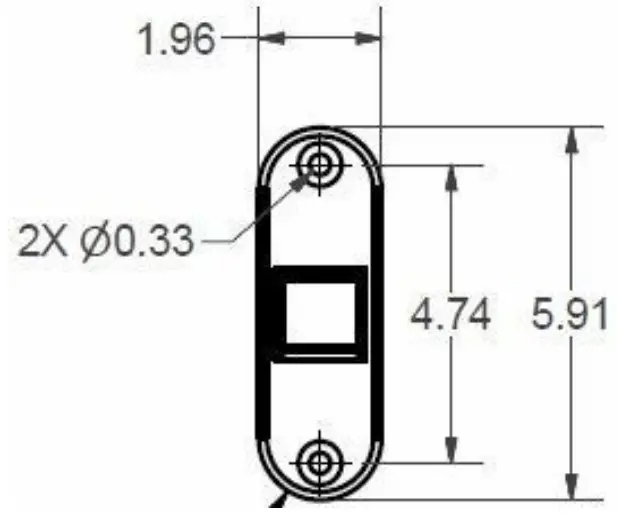 PDI PD168 080 Articulating Arm with Adaptor Plate - fig 1