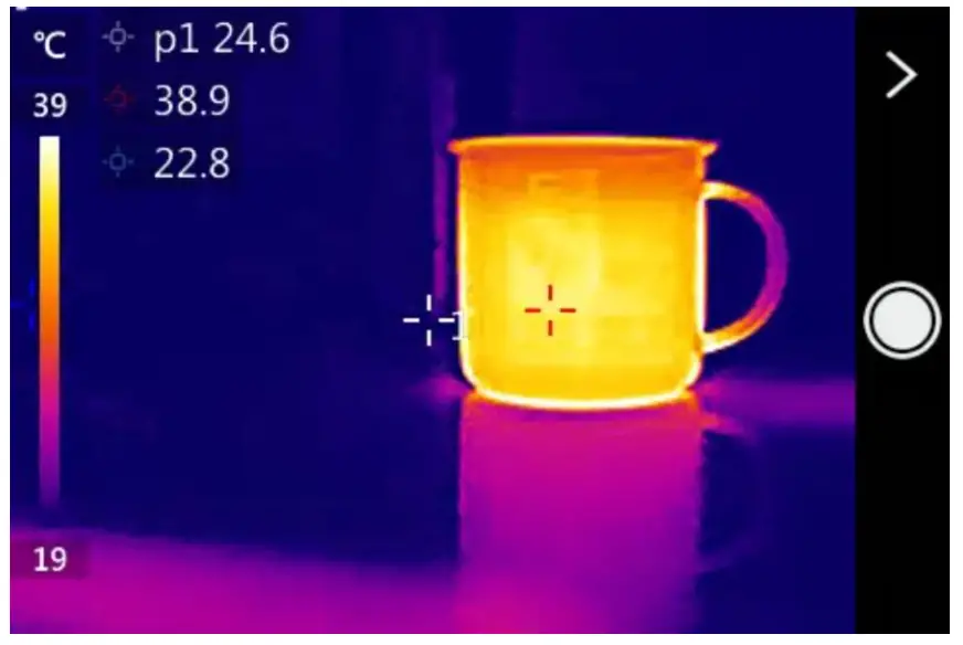 IRTECH C16 C Series Pocket Thermal Imaging Camera - Image Storage