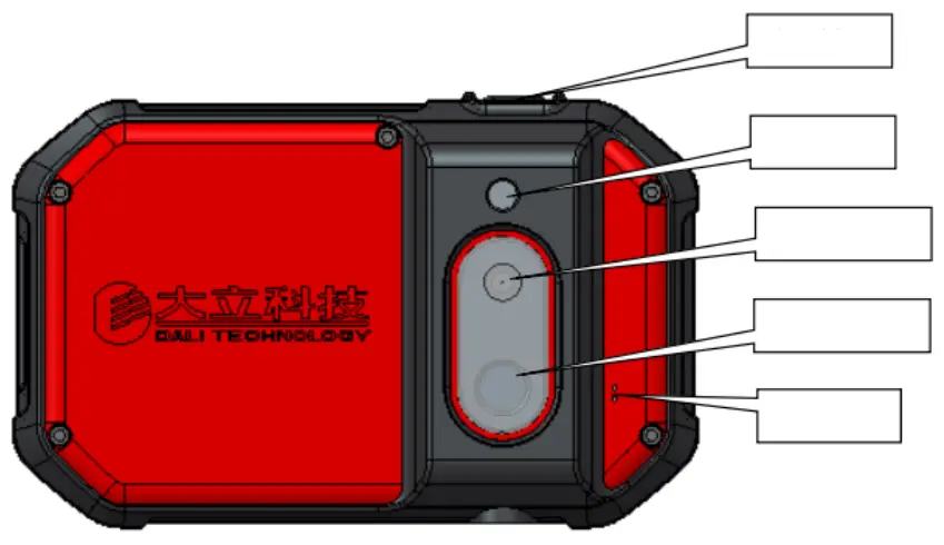 IRTECH C16 C Series Pocket Thermal Imaging Camera - Key function