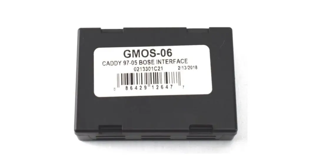 Axxess Gmos-06 Cadillac Bose Interface Instruction Manual