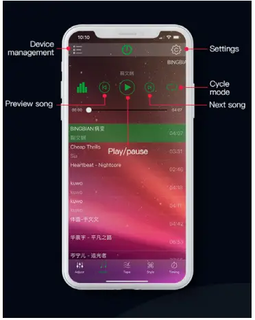 HAVIT Lighting HV3591RGBW-WHT Halo RGBW LED Wall Light - fig 1