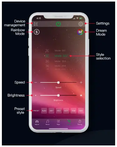 HAVIT Lighting HV3591RGBW-WHT Halo RGBW LED Wall Light - fig 3