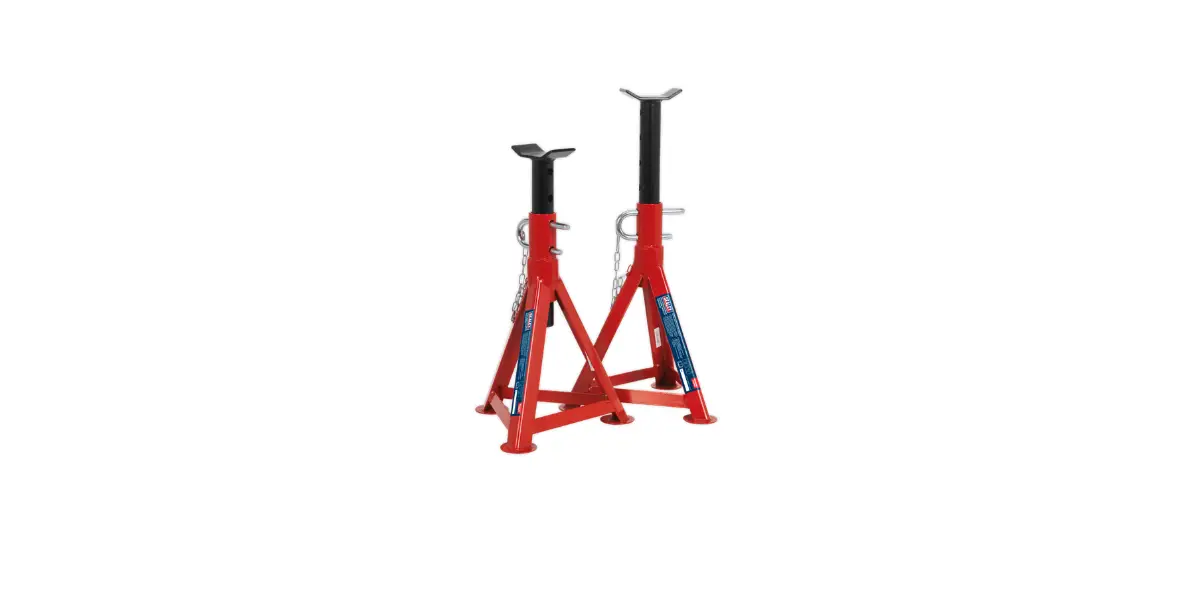 Sealey As2500 Axle Stands (pair) 2.5tonne Capacity Per Stand Instructions