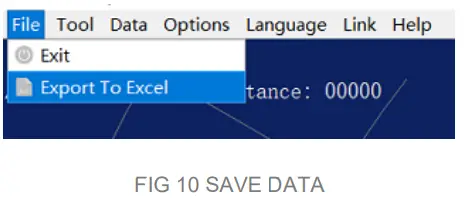 YDLIDAR GS2 Solid State Lidar - FIG 10 SAVE DATA