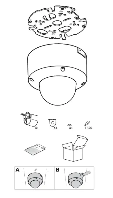 BOSCH NDE-8502-RX IP Camera fig 1