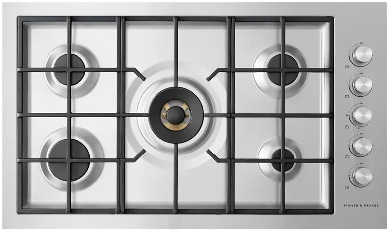 FISHER PAYKEL CG365DNGRX2 N Gas on Steel Cooktop-