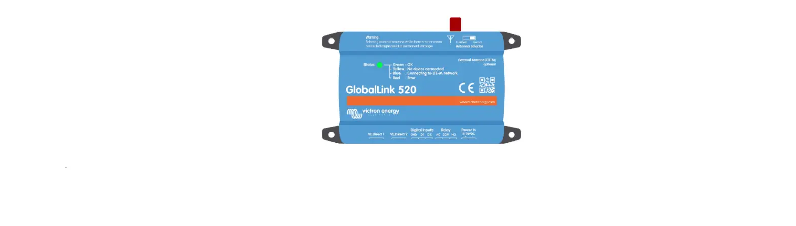 Victron Energy Globallink 520 Remote Monitoring Device User Manual