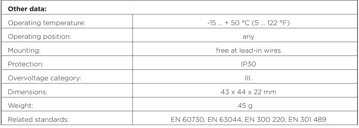 ELKOep RFWB-20 Wireless Shutter Control 15