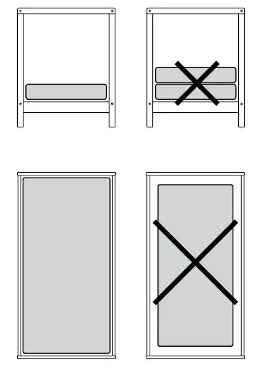 IKEA HIMLAVALV 3D Mattress for Cot fig 1