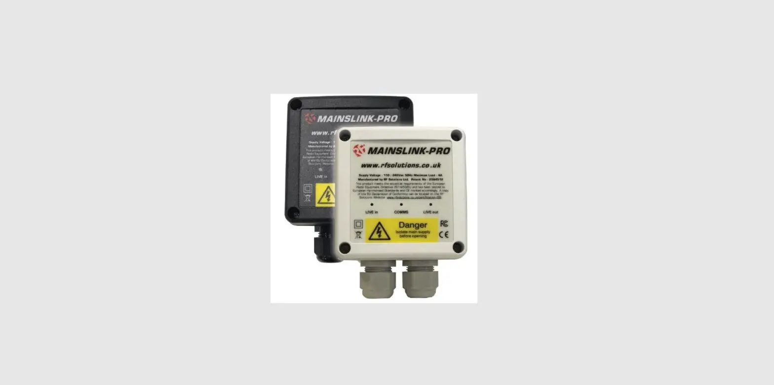 Rf Solutions Mainslink-pro Two Way Pump Overrun User Guide Rf Solutions Mainslink-pro Two Way Pump Overrun User Guide