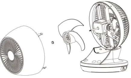 MeacoFan 360 Personal Air Circulator-fig11