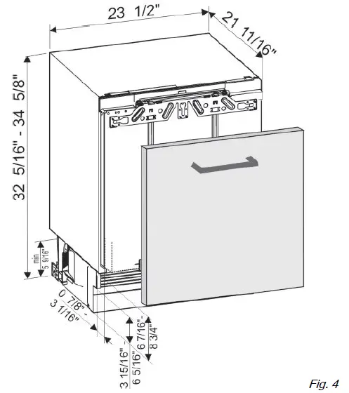 LIEBHERR UPR 513 Under Worktop Refrigerator-6