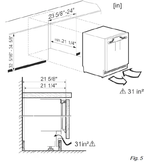 LIEBHERR UPR 513 Under Worktop Refrigerator-7