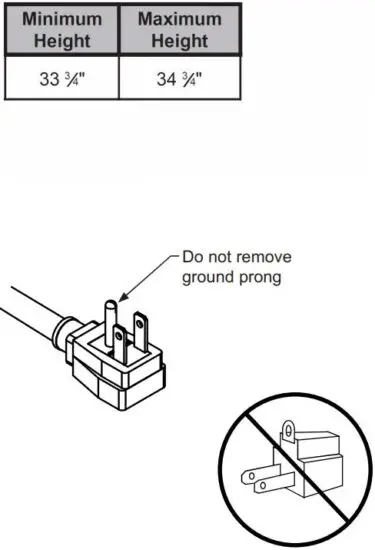 FIG 4 INSTALLING YOUR APPLIANCE