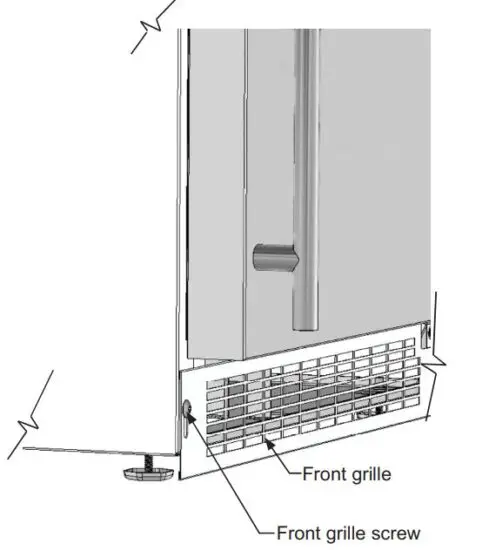 FIG 5 INSTALLING YOUR APPLIANCE