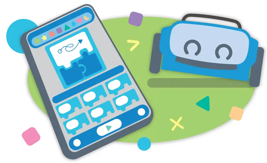 sphero Indi Educational Robot Student Kit - with their friends using