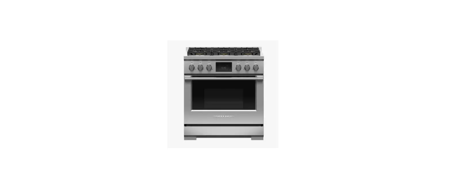 Fisher Paykel Rdv3-366-l 36 Inch Dual Fuel Range 6 Burners Self-cleaning Lpg User Guide