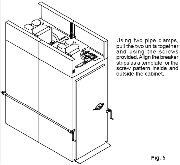 Traulsen RHT226WPUT-FHG Stainless Steel Two Section Glass Door Shallow Depth Pass-Through Refrigerator-6