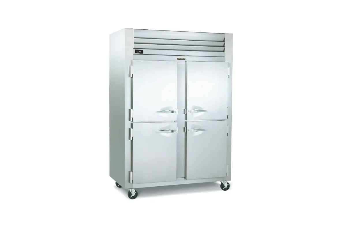 Traulsen Rht226wput-fhg Stainless Steel Two Section Glass Door Shallow Depth Pass-through Refrigerator Owner's Manual