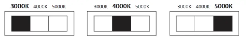 Maxxima-MSL-241203-12 Inch-4.5-Watt-Hardwire-LED-Under-Cabinet Light-3CCT-03