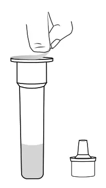 USTAR EasyNAT COVID 19 RNA Test for Self Testing - tube.