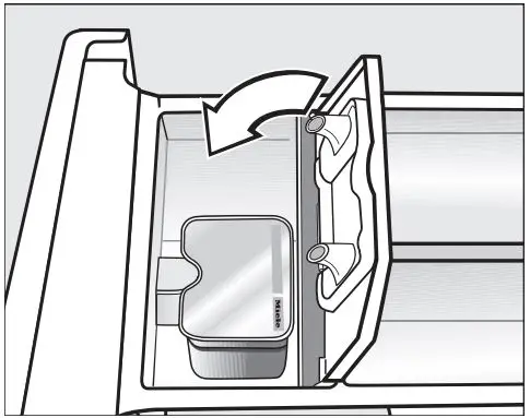 Miele WXD 160 Front Loading Washing Machine Instruction Manual - Add detergent